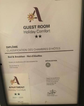 Nid D'Abeilles Apartment Tramelan Luaran gambar